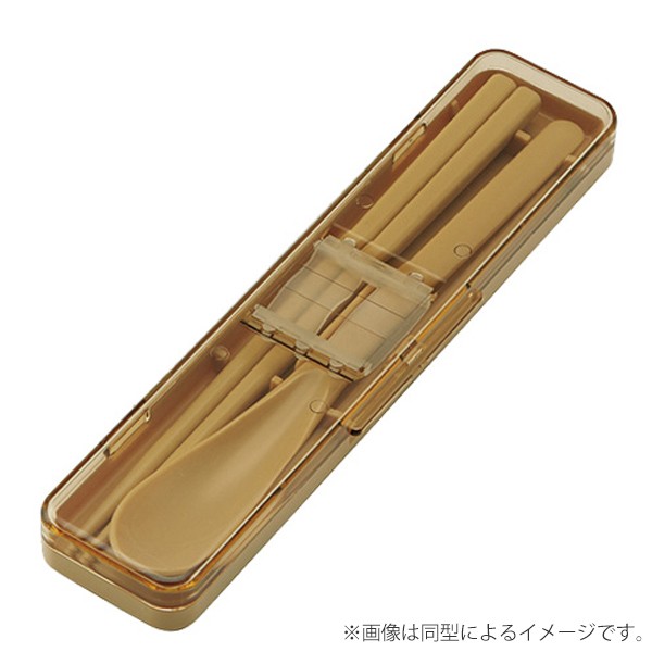 コンビセット 箸 スプーン 音の鳴らない ハローキティ Red Heart 18cm
