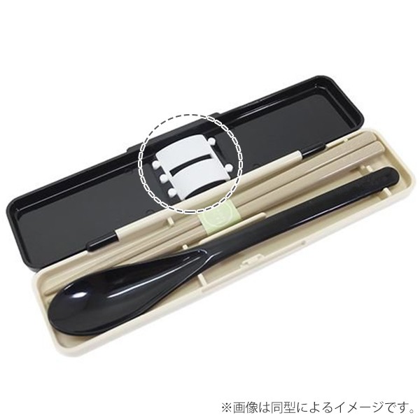 コンビセット 箸 スプーン 音の鳴らない ハローキティ Red Heart 18cm