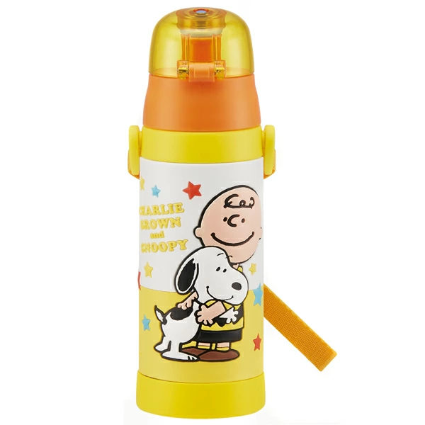 スケーター 水筒 ステンレス 直飲み 3Dロック付ダイレクトボトル