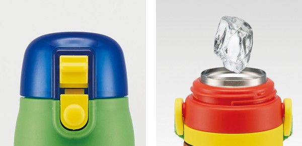 新品！スーパーマリオ 3D 直飲み ステンレス 水筒 子供用 保冷 480ml 水筒 ステンレス 直飲み 3Dロック付ダイレクトボトル スーパー