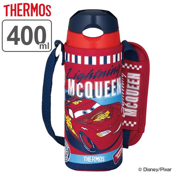 THERMOS（サーモス） 水筒 キッズ 400ml ステンレス カーズ 真空断熱