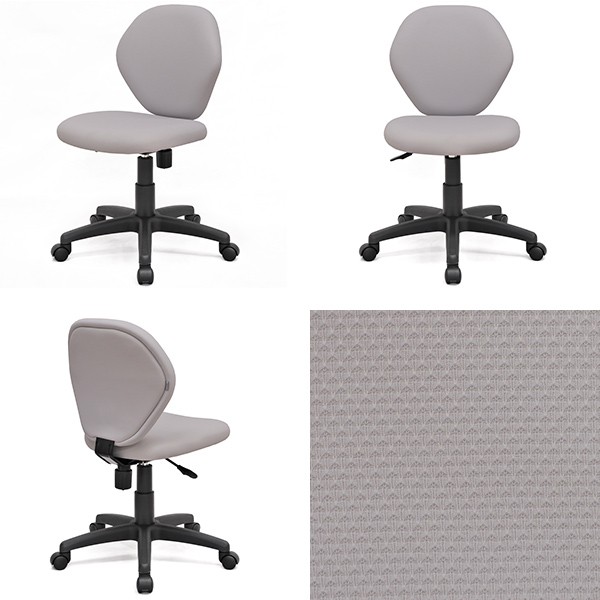 昇降式 デスクチェア（キャスター付）定価3万程 法人限定） オフィスチェア キャスター付き 座面高43cm〜54cm 昇降式