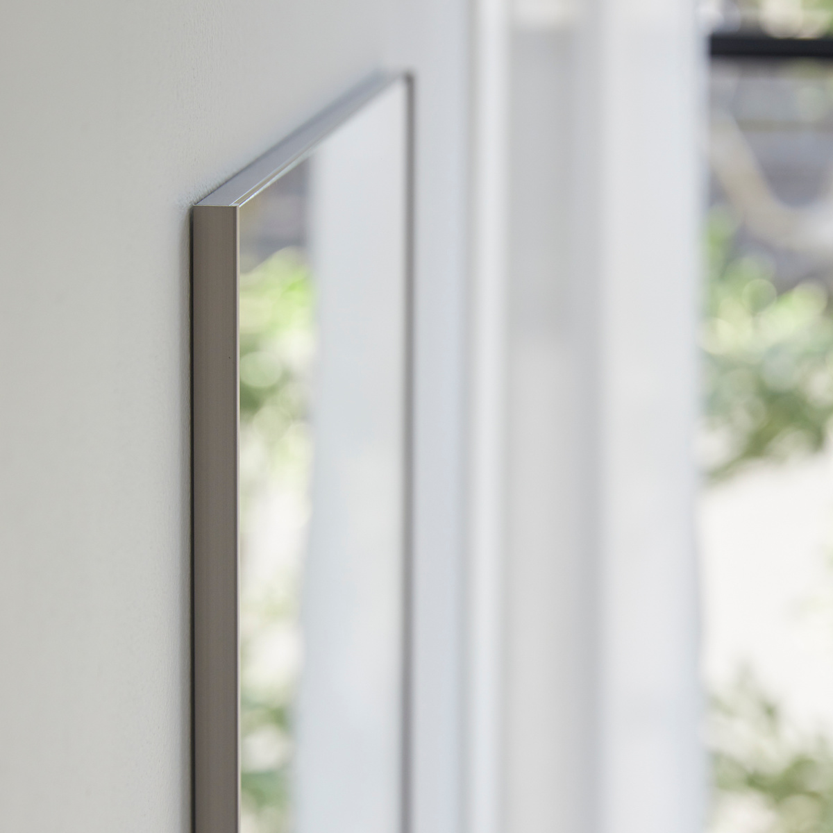 割れない鏡 リフェクスミラー アルミフレーム frame by REFEX 姿見 40