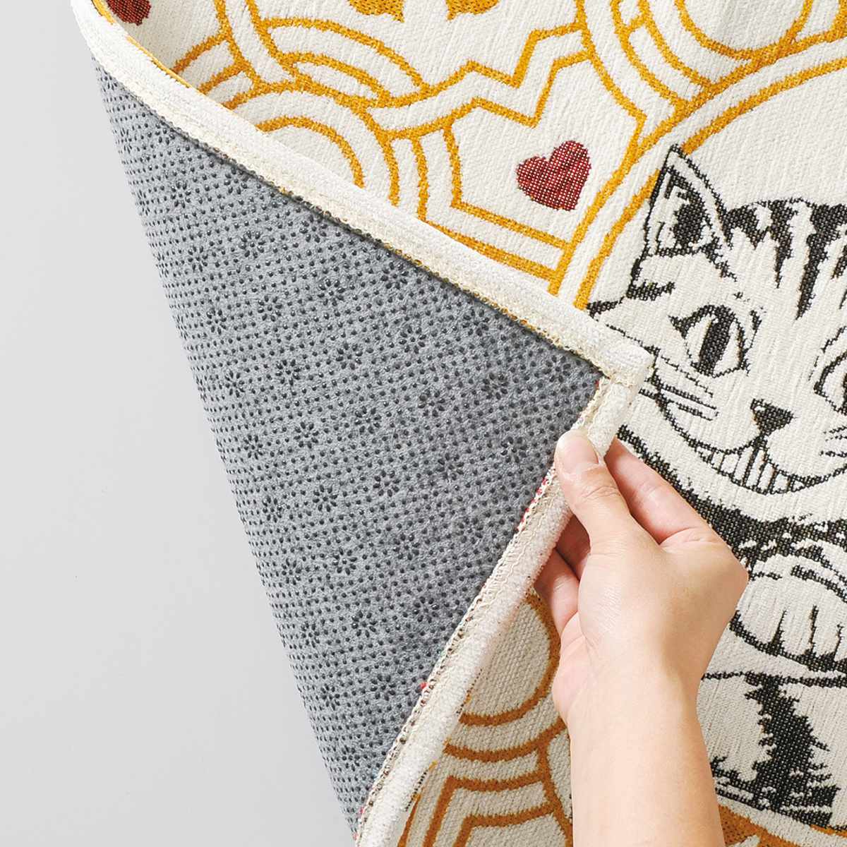 新品　リラクゼーションマット マット インテリアマット ラッパうさぎ （ 玄関マット 多目的マット