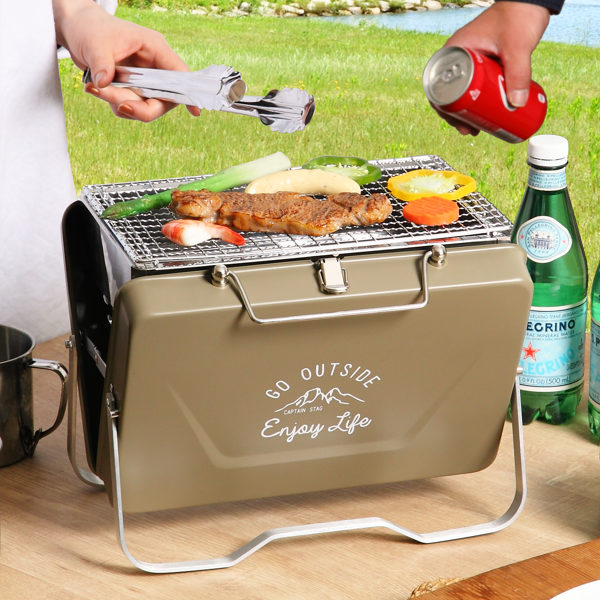 モンテ バーベキューコンロ 折りたたみ コンロ 卓上グリル キャプテン