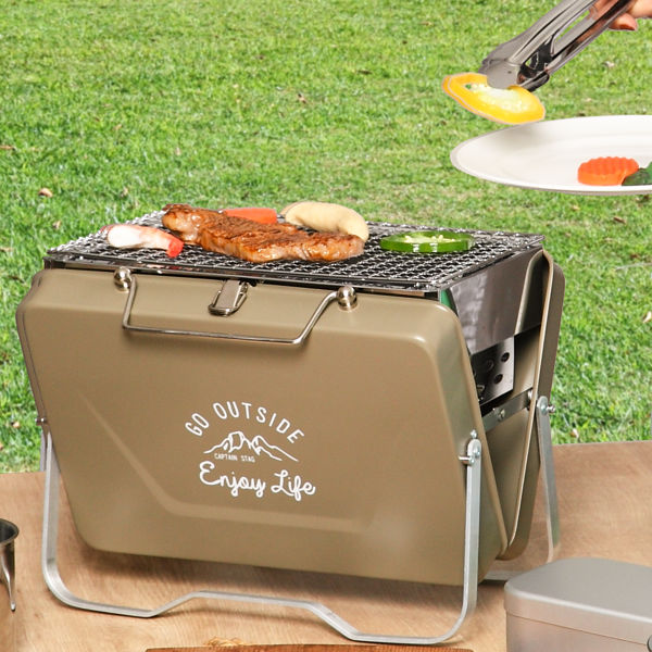 モンテ バーベキューコンロ 折りたたみ コンロ 卓上グリル キャプテン