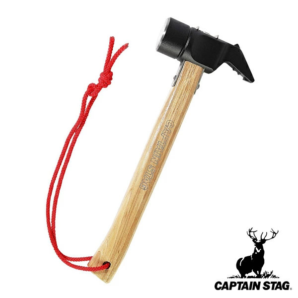  peak SOLID SERIES ペグハンマー　ペグ打ち　テント CAPTAIN STAG（キャプテンスタッグ） ハンマー ペグ抜き ペグ打ち