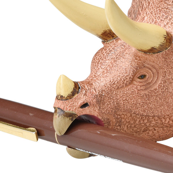 ステーショナリースタンド ペン立て 文房具 トリケラトプス 恐竜