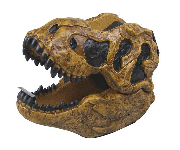 〖新品未使用品〗ティラノサウルス テープディスペンサー テープカッター テープデディスペンサー ティラノサウルス 化石 恐竜