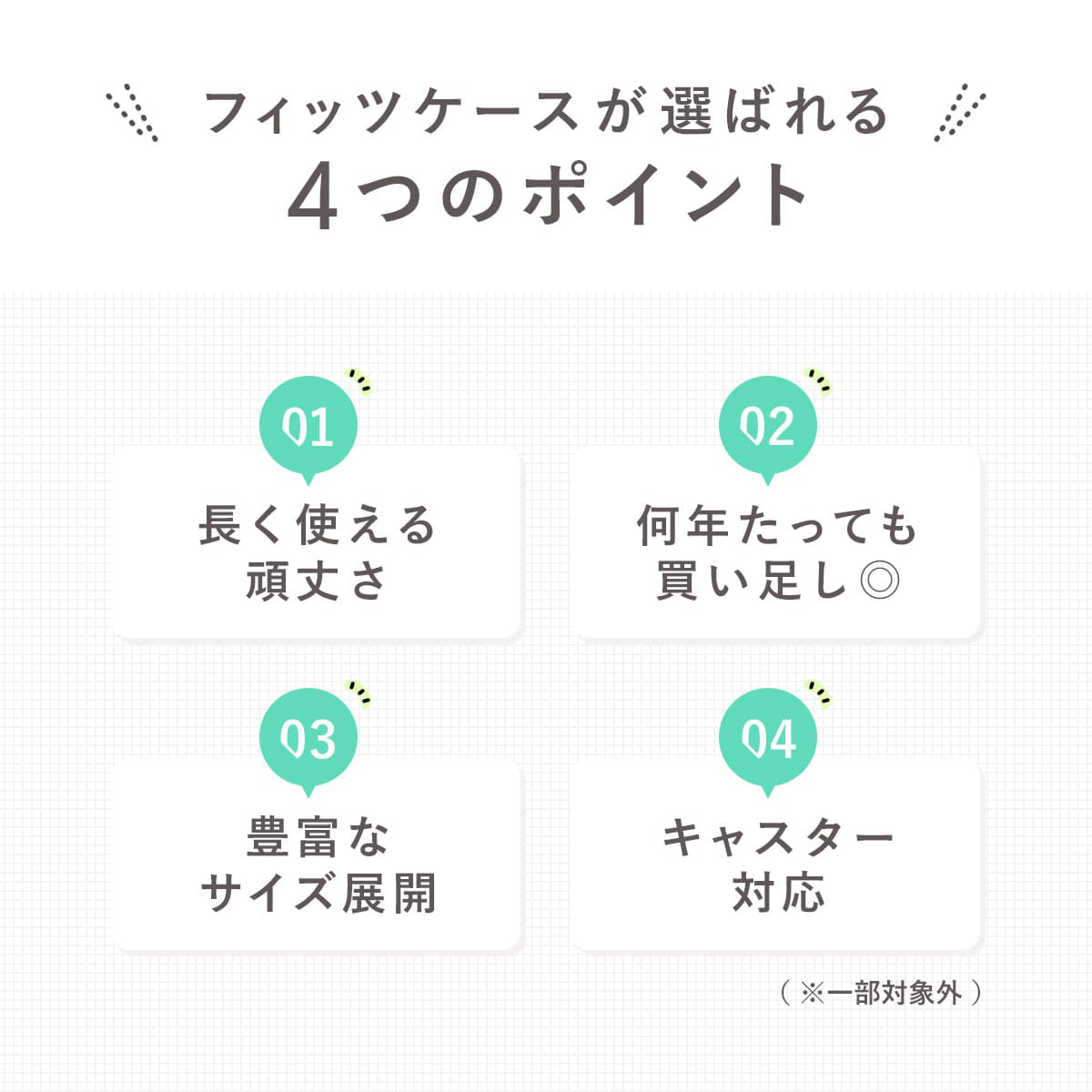 収納ケース Fits フィッツケース ロングL...の詳細画像2