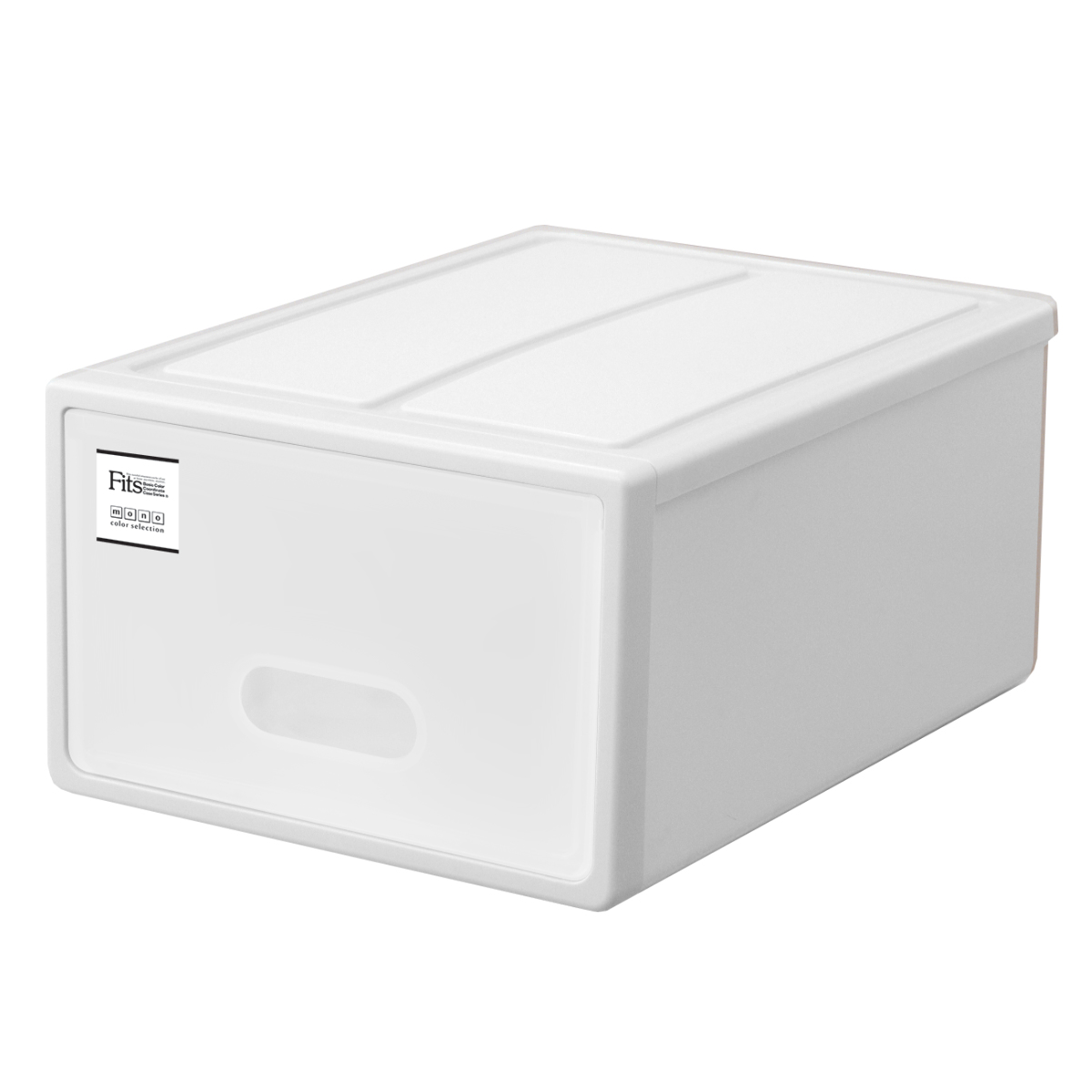 Fits 収納ケース フィッツケース S 同色6個セット ホワイト （ MONO