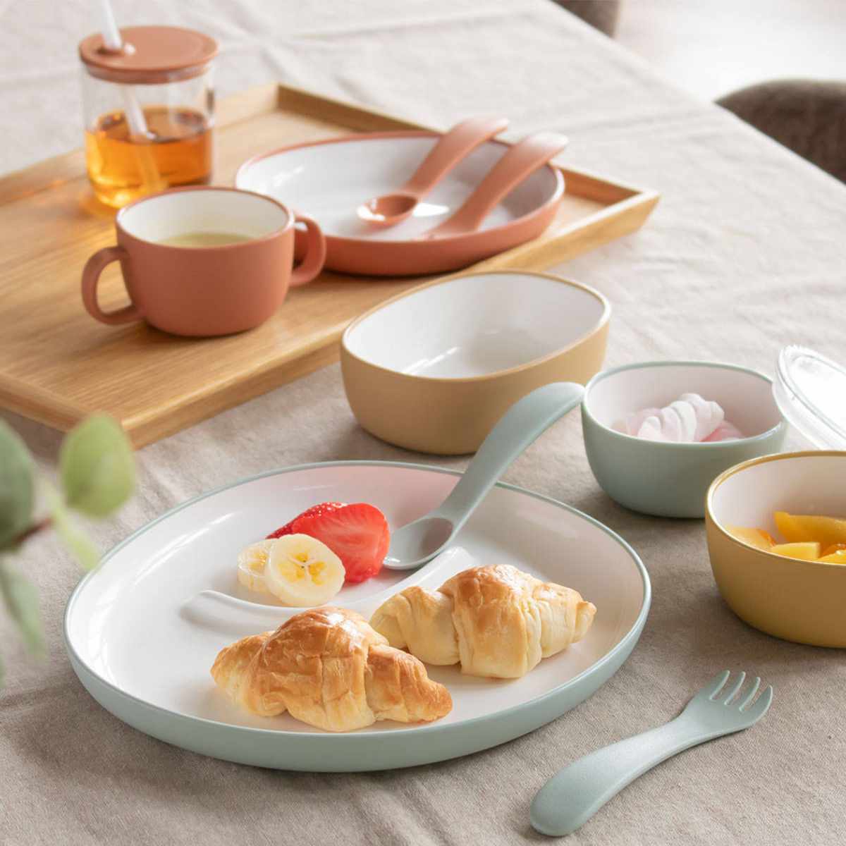 KINTO（キントー） BONBO プレート 240x220mm （ 24cm ボンボ 子供用