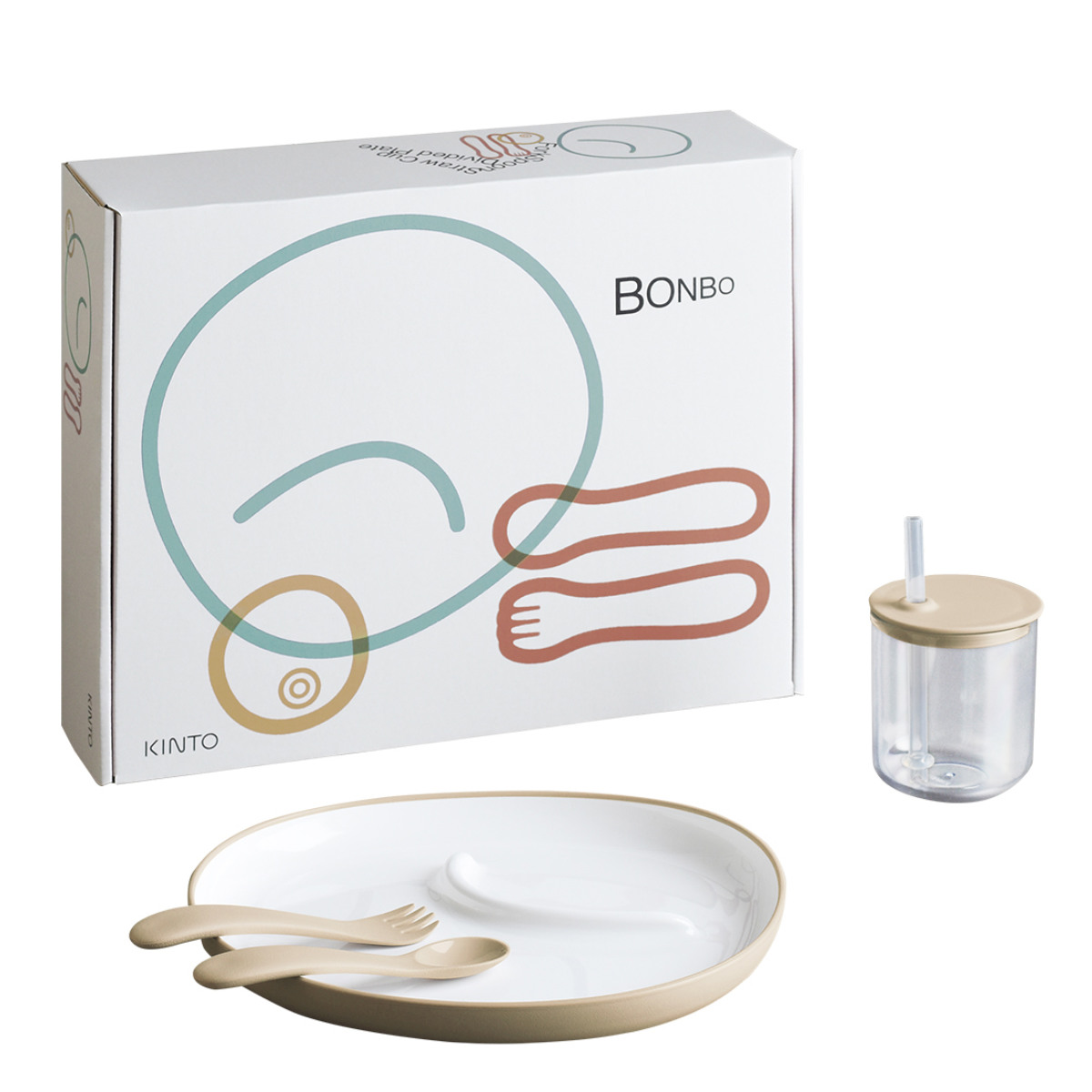 KINTO（キントー） BONBO 4pcs セット （ 子供用食器 4点セット ボンボ