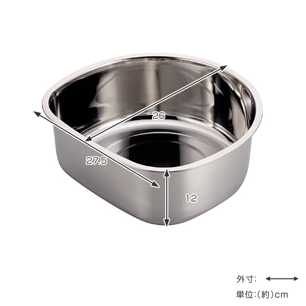 �􂢉� D�^ 25cm �X�e�����X�� �A�b�g�A�N�A �r�������� �S���r�Ȃ� �i �� �􂢂��� ���炢 �^���C �� ���� �I�P �r�����t�� ���u�� �r�Ȃ� �j �֘A�摜1