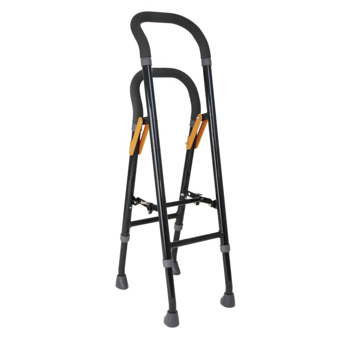 立ち上がり補助具高さ調整可能アルミ製　多脚杖手すりな杖(新品） 楽天市場】杖 手すり 立ち上がり 補助手すり 折りたたみ 軽量 多脚杖