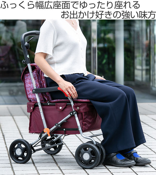 シルバーカー　手押し車　カウートⅡ　SIST04 Tacaof シルバーカー 幸和製作所 テイコブ カウートII SIST04 歩行介助