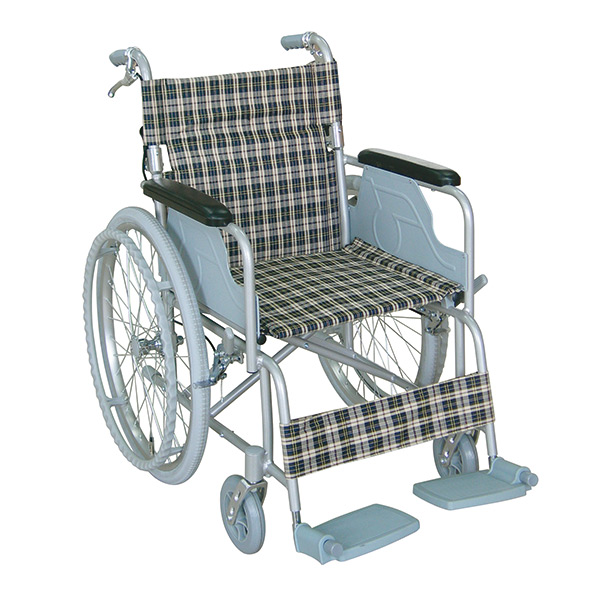車いす 自走式 背折れタイプ 座面幅44cm テイコブ ハンドブレーキ付