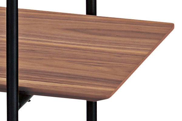 東谷 オープンラック 幅108cm 3段 木天板 ミニマルデザイン Luca