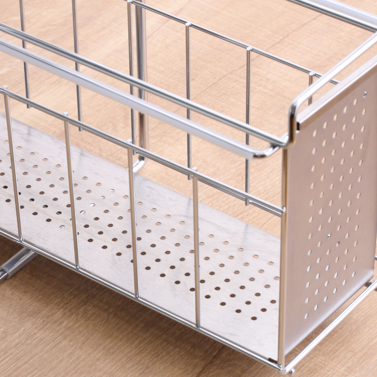 ヨシカワ シンク下収納 シンク下スライド収納 1段 幅15cm （ シンク下