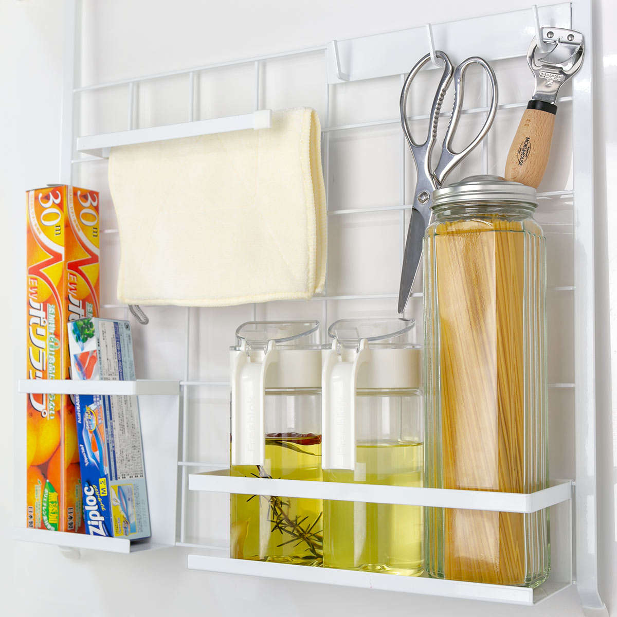 山崎実業 tower レンジフードメッシュパネル タワー （ 4903208048323 キッチンツールホルダー メッシュパネル キッチンラック 収納パネル ） | tower | 11