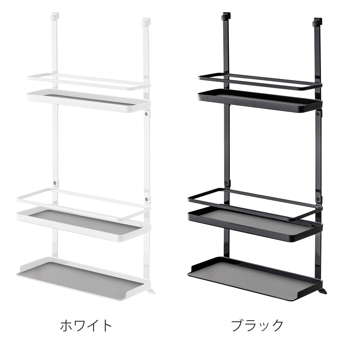 山崎実業 tower レンジフード調味料ラック...の詳細画像2