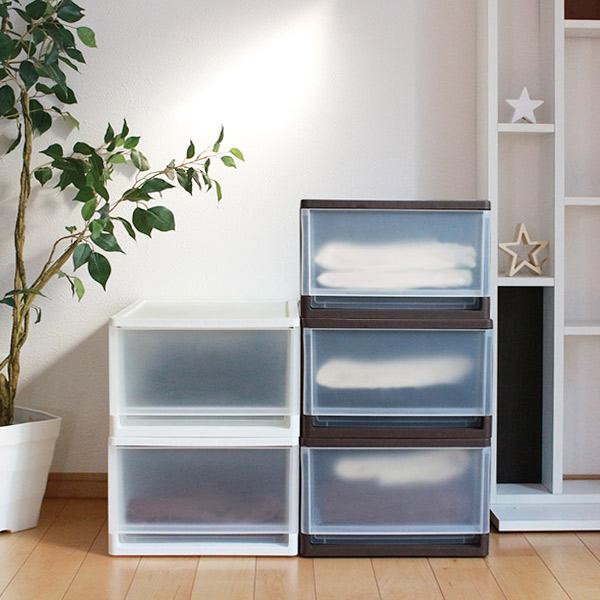 JEJアステージ 収納ボックス ストラ クローゼット 棚上 幅34×奥行42×高