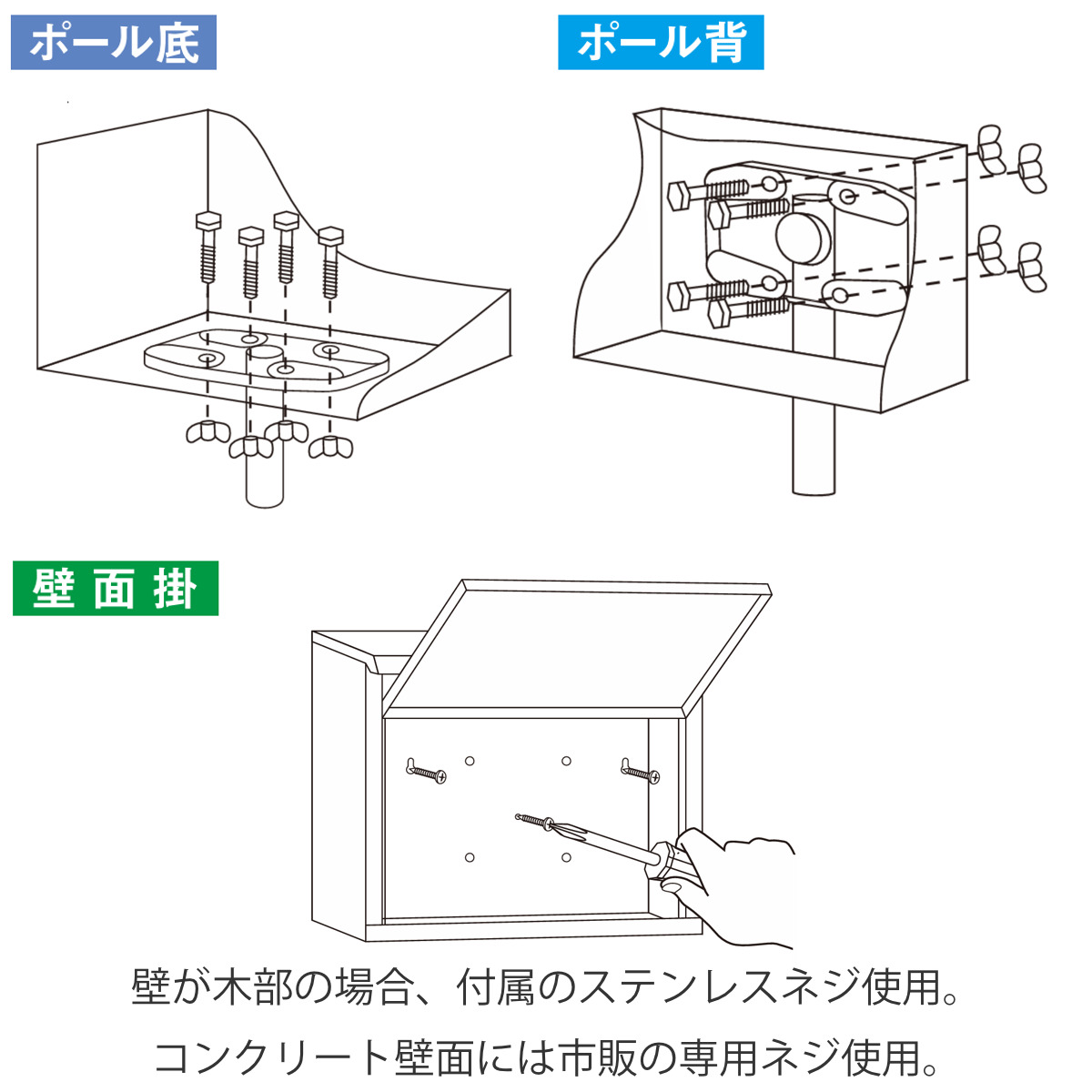郵便ポスト スタイルポスト SG-48 レッド （ ポスト 郵便受け メール