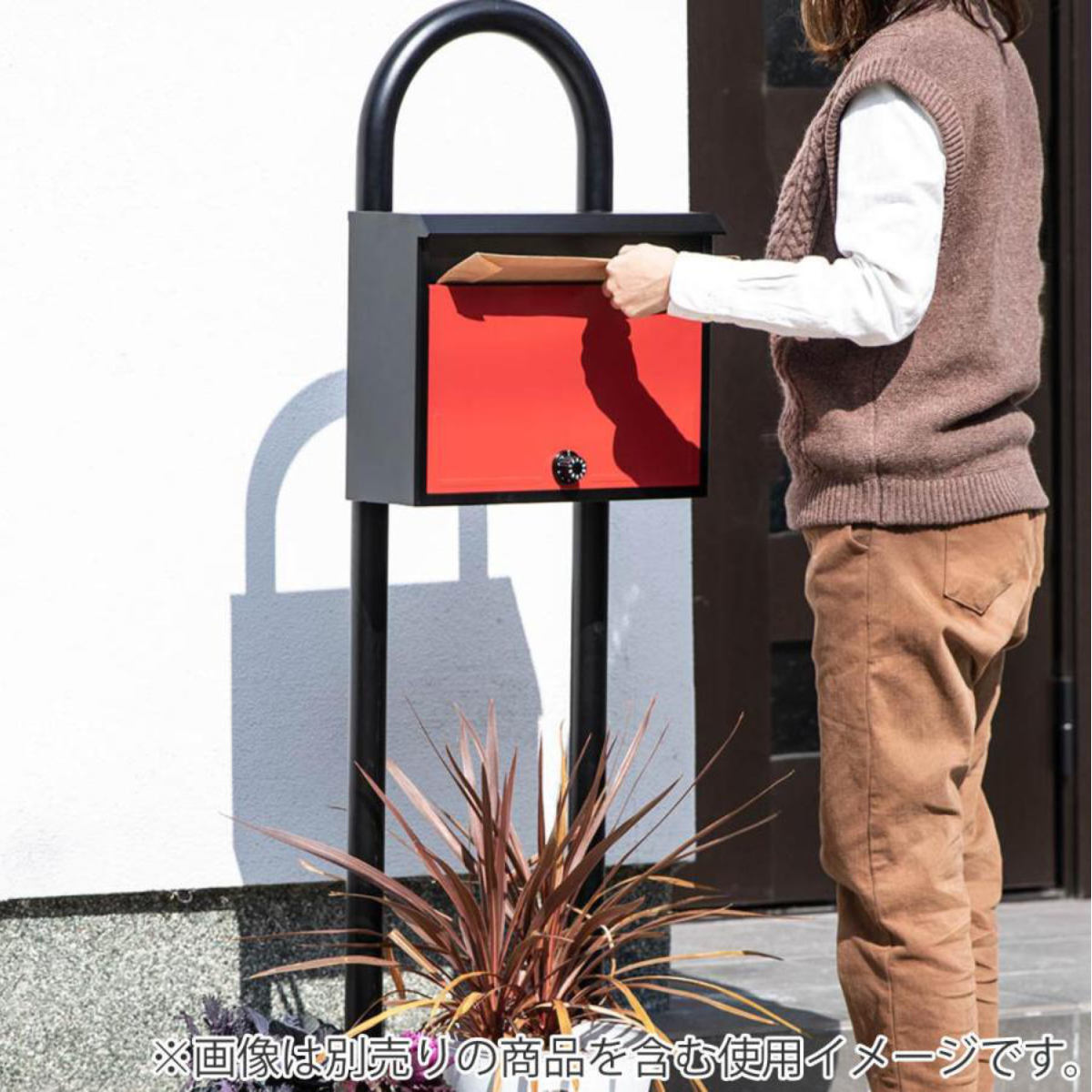 ポスト 郵便ポスト ダイヤル式 スタイルポスト （ 郵便受け 新聞受け
