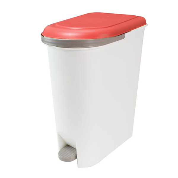 ゴミ箱 20L スリムペタルペール 持ち手 運べる ふた付き ペダル式