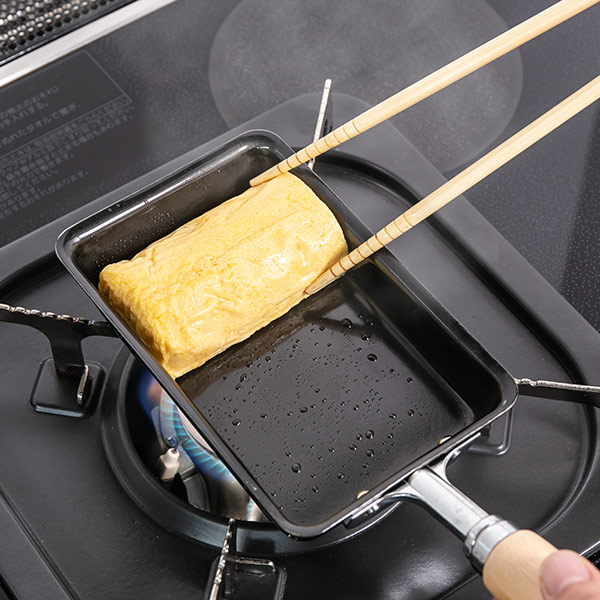 和平フレイズ 卵焼き器 9×14cm IH対応 鉄製 厳選素材 弁当用 日本製