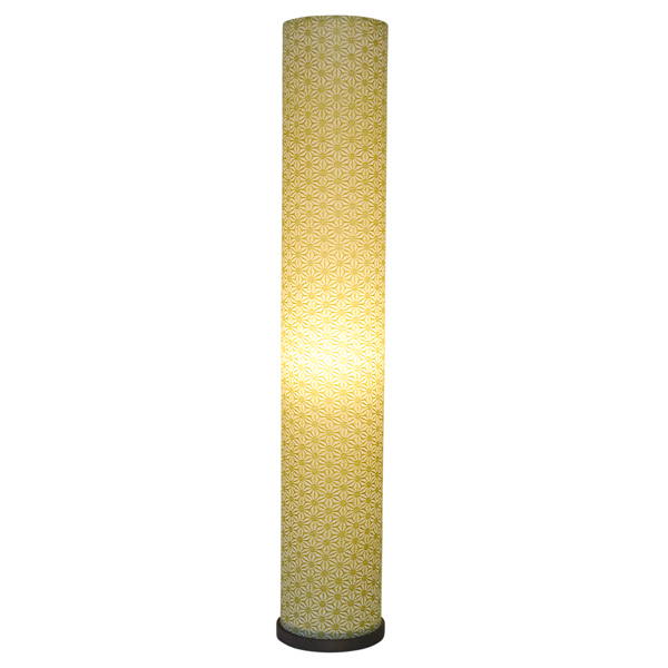 フロアライト 幅13×奥行13×高さ75cm roll s ロールS 特麻葉白 SF-1903