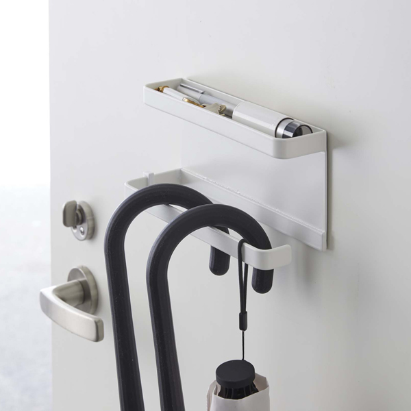 山崎実業 smart トレー付きマグネット アンブレラホルダー スマート