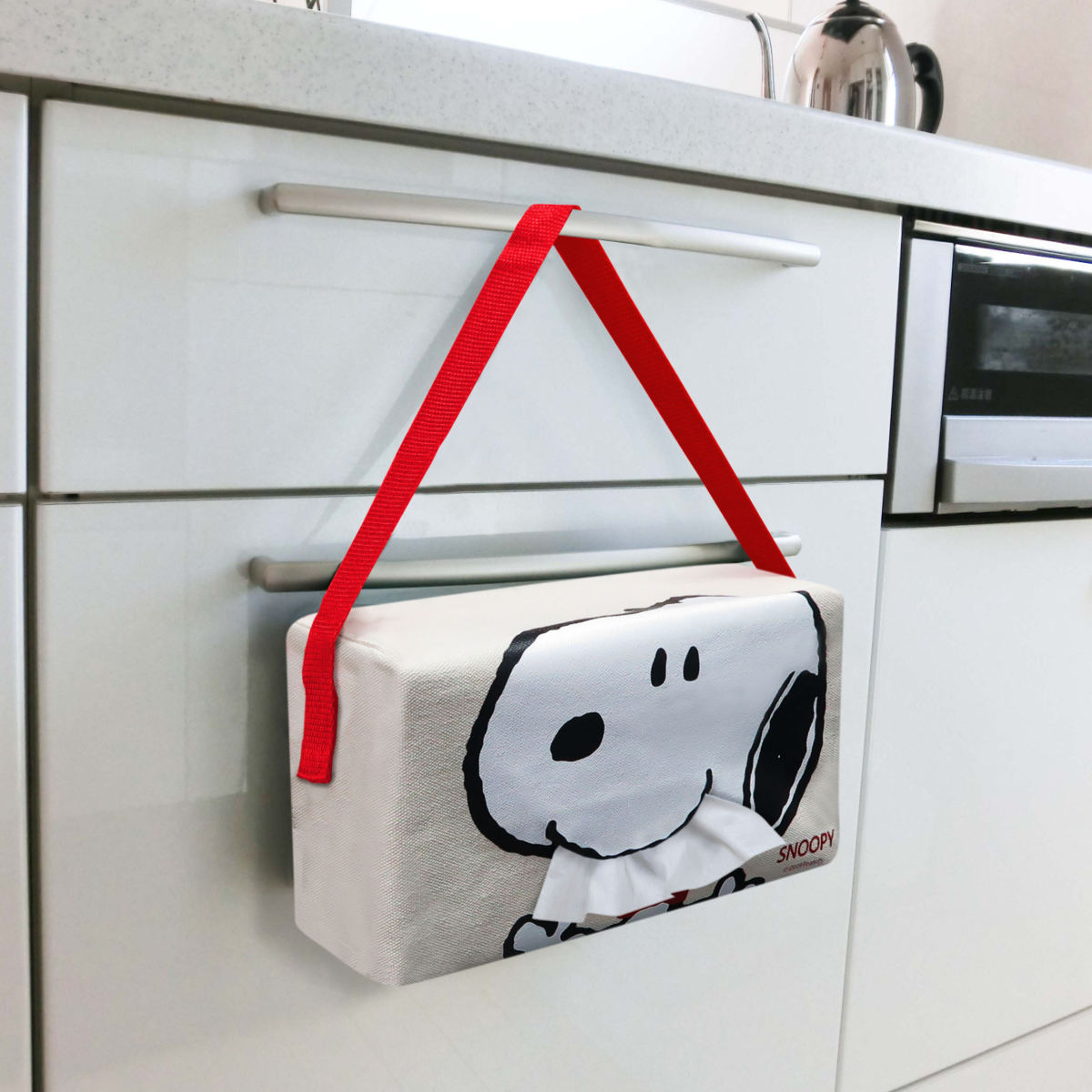 SNOOPY（スヌーピー） ティッシュケース 車 ティッシュカバー 布
