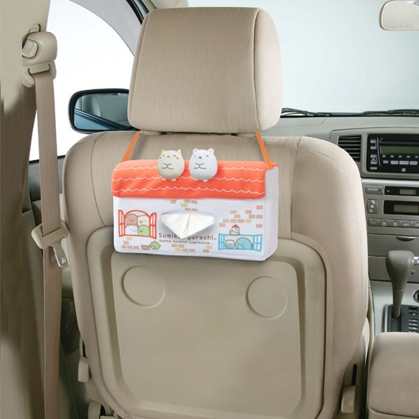 【専用】Rady リゾフラ カー用品 ヘッドレスト ティッシュケース Amazon.co.jp: 本革調 レザー 車用ティッシュケース 車