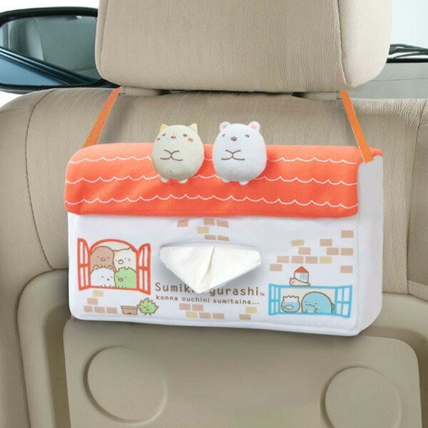 ティッシュケース すみっコぐらし 車 ティッシュカバー ティッシュ