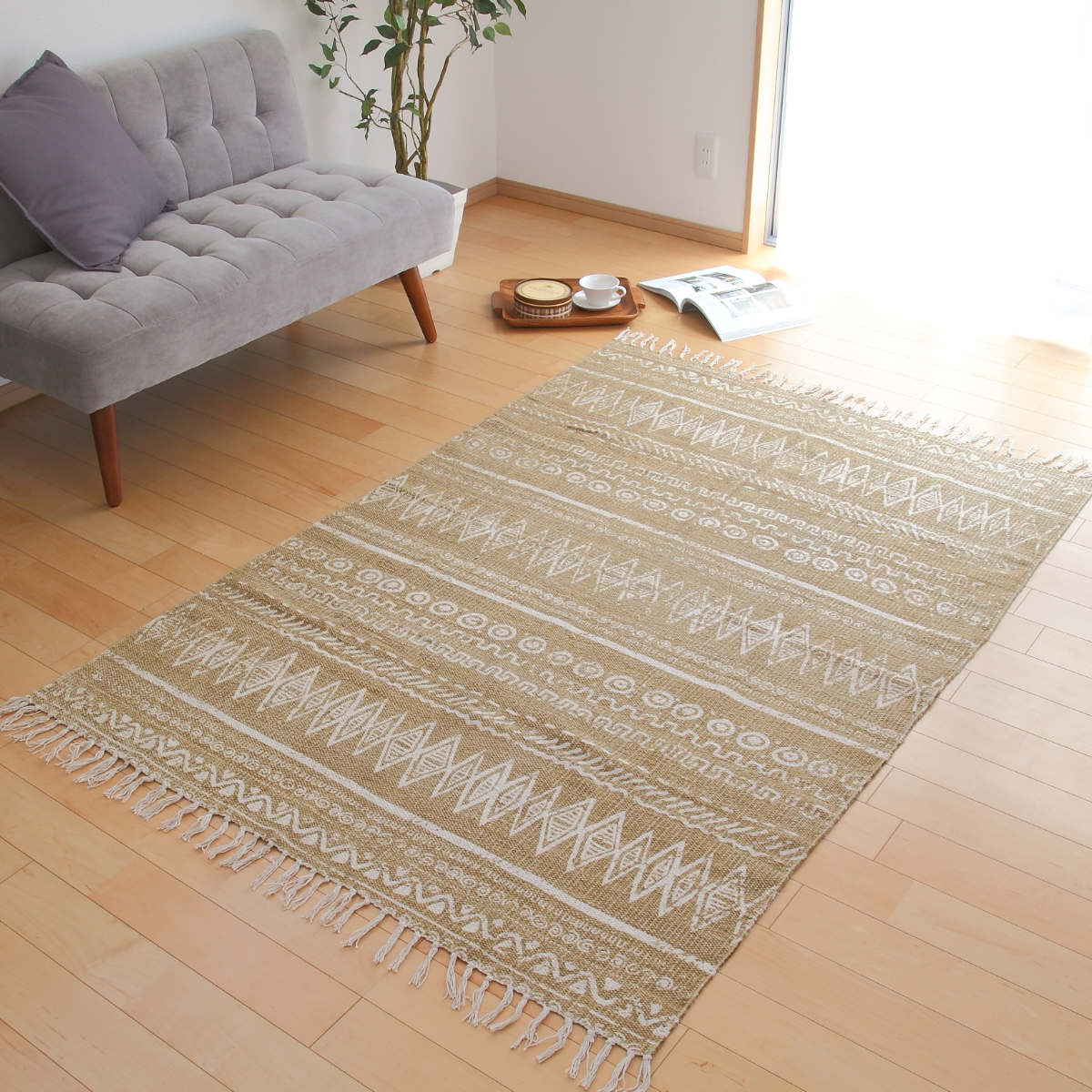 ラグ ラグマット 120×85cm TTR-113B （ カーペット 絨毯 マット