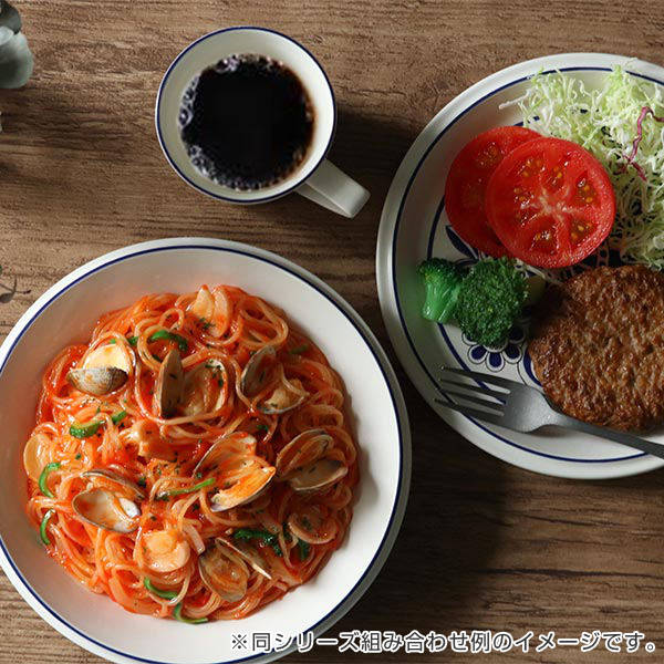 MIKASA（ミカサ） プレート 22cm リバイバル REVIVAL ブルーフラワー