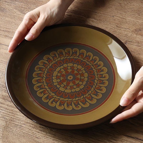 MIKASA（ミカサ） プレート 25cm リバイバル REVIVAL テラゾー