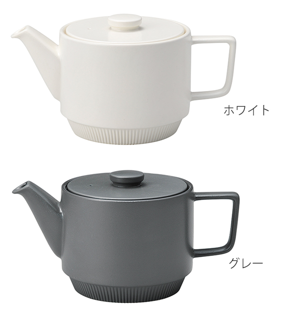 ポット 550ml ウィークエンドスタック Weekend Stack 硬質陶器