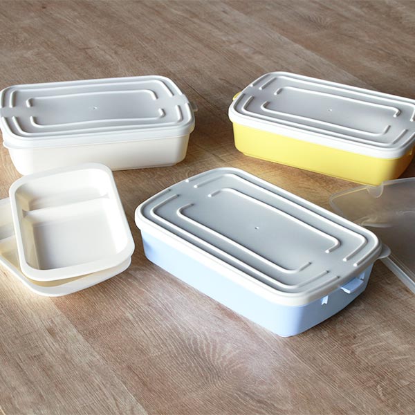 ピクニックランチボックス お弁当箱 3段 取り皿付き フレンズランチ