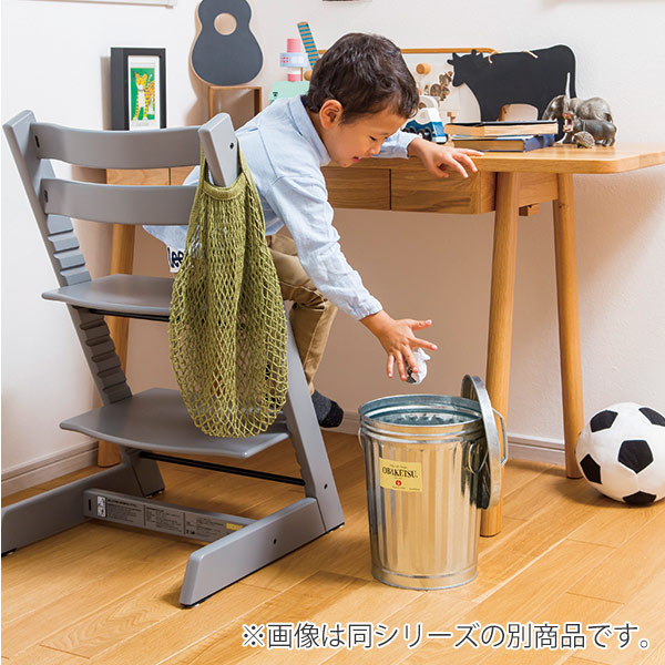 バケツ 8L オバケツ OBAKETSU シルバー ゴミ箱 収納 おばけつ レトロ