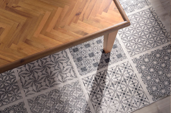 東谷 ラグ 130×190cm ラグマット TTR-146 （ カーペット 絨毯 マット