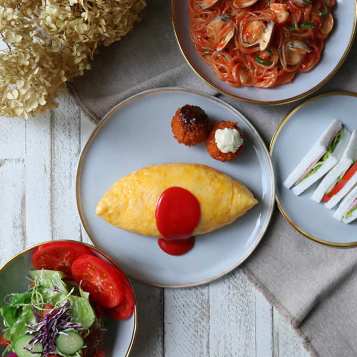 プレート 23cm スリール Sourire 笠間焼 皿 食器 洋食器 陶器 日本製