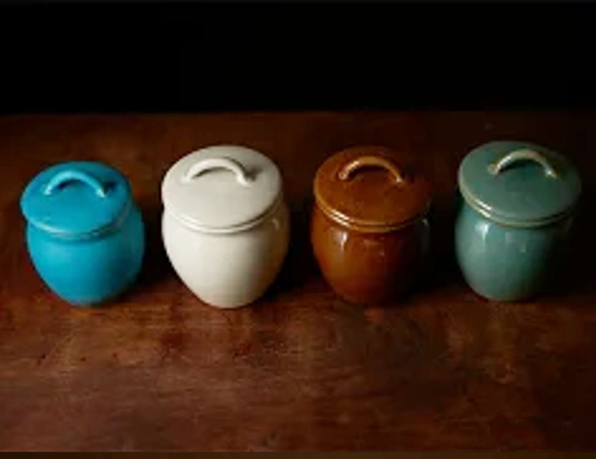 保存瓶 120ml Sサイズ 常備菜入れ Jyobi 漬物容器 ターコイズブルー