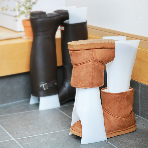 Like-it（ライクイット） ブーツホルダー スペースセーバー 1足分 2個