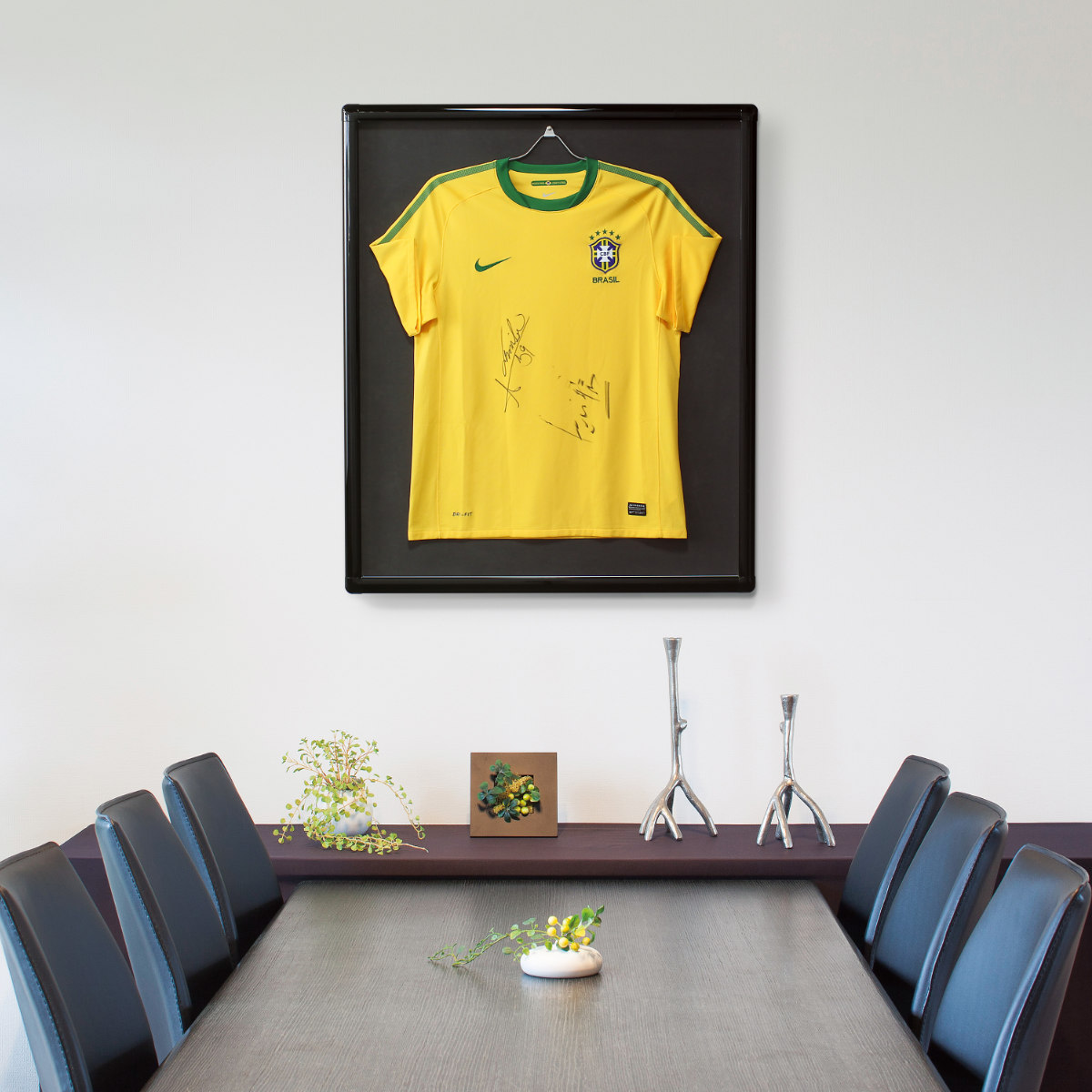 ユニフォーム 収納 ユニフォーム額 L201 フレーム ブラック Lサイズ