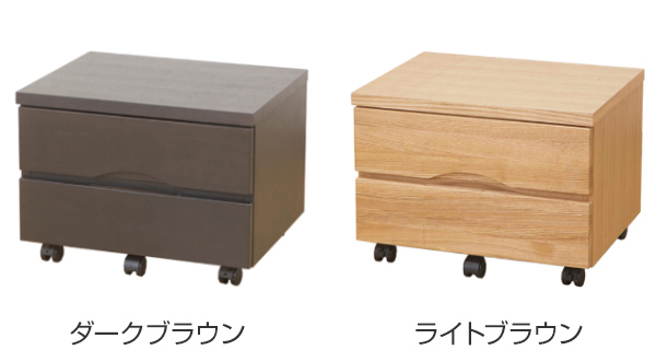 プリンターワゴン 幅50cm タモ デスクワゴ...の詳細画像2