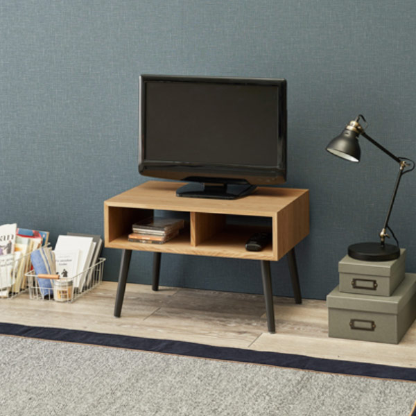 テーブル 幅60cm ローテーブル 長方形 木製 天然木 コンパクト テレビ