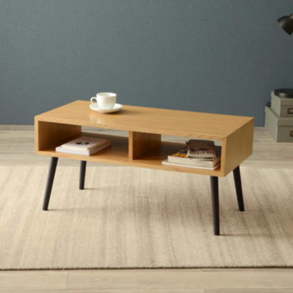 テーブル 幅80cm ローテーブル 長方形 木製 天然木 コンパクト テレビ