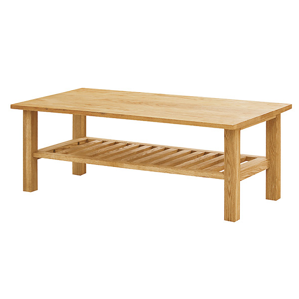 ローテーブル 幅115cm リビングテーブル 北欧風 天然木 MOND （ 開梱